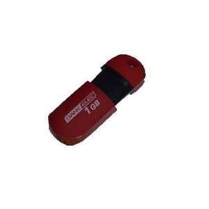  Dane Elec 1GB USB Portable Memory Flash Drive   Red  