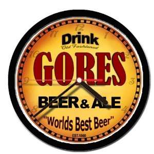  GORES beer and ale cerveza wall clock 