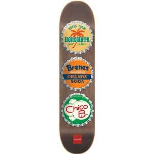  Chocolate Brenes Bottle Caps Skateboard Deck (7.81 Inch 