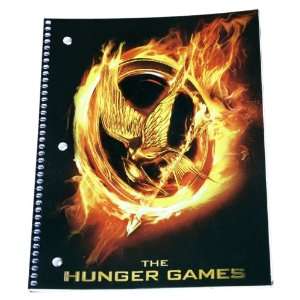  The Hunger Games Movie Notebook spiral notebook Burning 