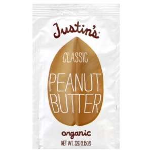 Justins, Nut Butter Pnut Clsc Sqz Pk Grocery & Gourmet Food