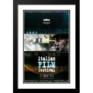  Italian Film Festival 20x26 Framed and Double Matted Movie 