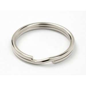 Worth 90403 Split Key Rings 1 (24mm) Nickel plated Tempered Steel 100 