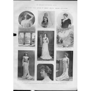  Opers Season Convent Garden Singers & Scenes 1903 Theat 