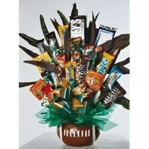 Touchdown Football Candy Bouquet  Grocery & Gourmet Food