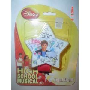  ZAC Disney High School Musical Night Light STAR Shaped 