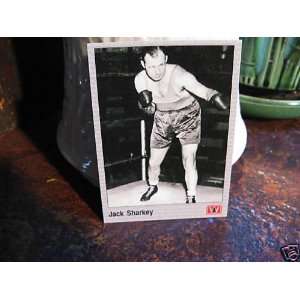  ALL TIME GREAT JACK SHARKEY 1991 Kayo Boxing Card / MINT 