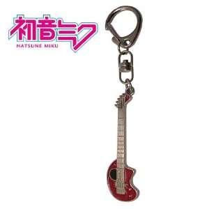  Vocaloid Hatsune Miku Keychain   Guitar 