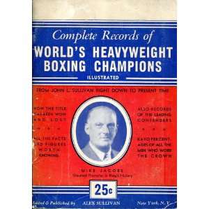  Worlds Heavyweight Boxing Champions Unsigned Complete Record 