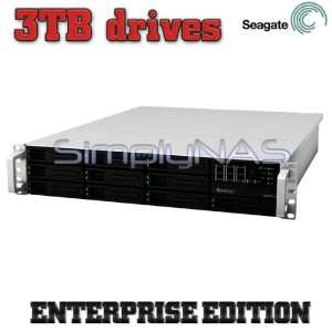 Synology RS3412RPxs 30TB 2U Rackmount (10 x 3TB) Integrated with 