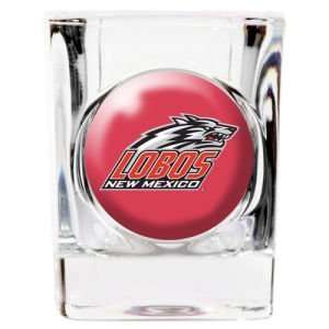  New Mexico Lobos 35mm Square Shotglass