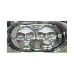  3 Dimensional Skull Inspection Cover 4 Harley Everything 