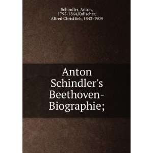   , 1795 1864,Kalischer, Alfred Christlieb, 1842 1909 Schindler Books