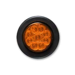  Pacific Dualies 30100 2 Inch Amber LED Side Marker Round 