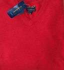 NWT $150 Mens Club Room Red Cashmere Sweater XL  