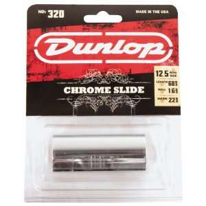  Jim Dunlop 320SI Dun 320 Chrome Slide Med Musical 