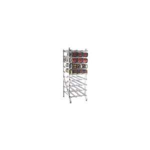  New Age Aluminum Stationary Can Storage Rack   1250