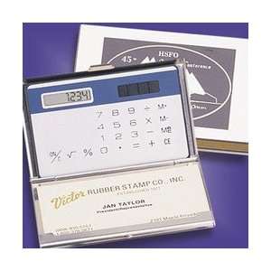  3256    SILVER LIKE CARDHOLDER AND CALCULATOR Electronics