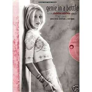  Sheet Music Genie In A Bottle Aguilera 79 
