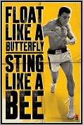 Product Image. Title Muhammad Ali   Float Like A Butterfly   Poster