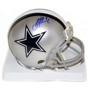  Troy Aikman Autographed Dallas Cowboys Mini Helmet Sports 