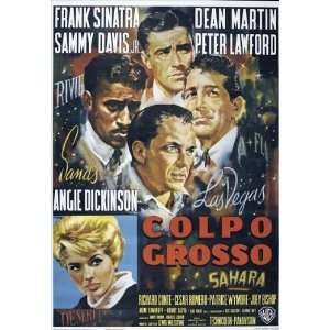  Oceans 11 (1960) 27 x 40 Movie Poster Italian Style C 