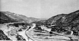 , along the Soledad fault, from a point near the mouth of Agua Dulce 