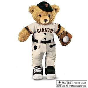    The Giants Coaching Teddy Bear by Ashton Drake Toys & Games