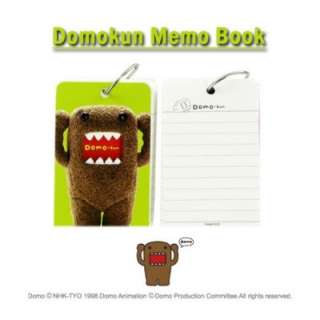 Domo kun Ring Vocabulary / Memo notebook  Green