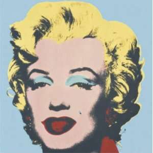  Andy Warhol 39.375W by 39.375H  Marilyn, 1967 (on Blue 
