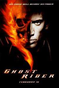 Ghost Rider 27 x 40 Movie Poster, Nicolas Cage, A  