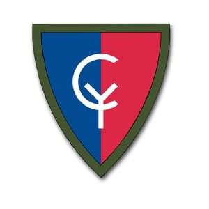  US Army 38th Infantry Division Patch Decal Sticker 3.8 