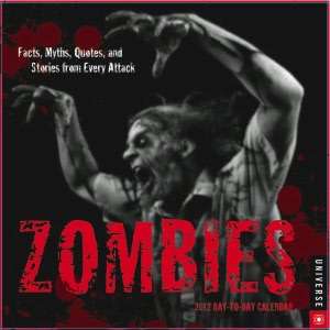 2012 zombies box calendar andrews mcmeel calendar $ 12 59