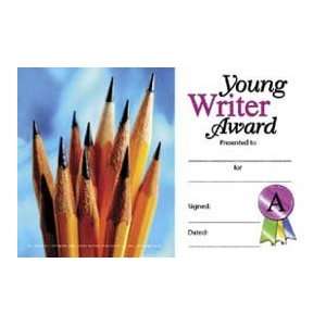 Hayes School Publishing VA730 Young Writer Award  Set of 25 5.5 X 8.5 