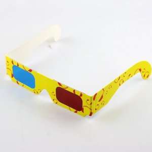  Red Blue 3d Glasses Dimensional Anaglyph Game Movie 