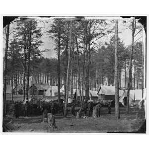  Civil War Reprint Brandy Station, Va. Camp at Army of the 
