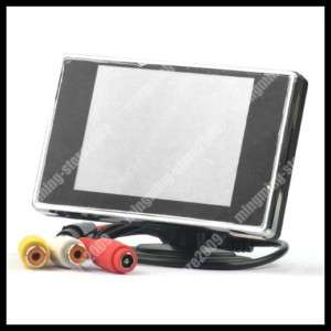 LCD TFT Car Monitor Color camera rearview VCR DVD  