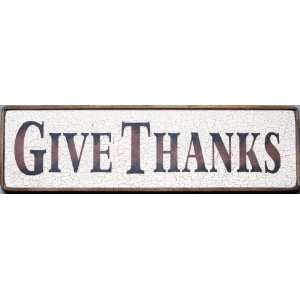  Give Thanks