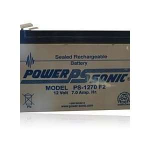  Power Sonic® PS 1270 F2 12V/7Ah Sealed Lead Acid Battery 
