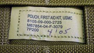 IFAK coyote Improved First Aid Kit Pouch Molle II Used  