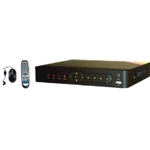  4 Channel DVR H.264 Video Security Recorder 120FPS Camera 
