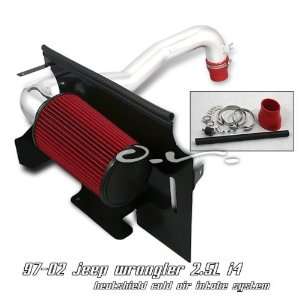  97 04 Jeep Wrangler 2.5L 4 Cylinder Heat Shield Air Intake 