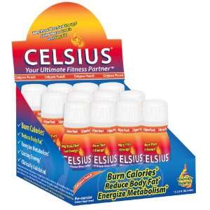 Celsius Calypso Punch Shot, 12 Count  Grocery & Gourmet 