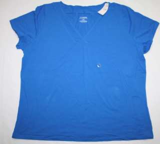 WOMENS blue t shirt top  LANE BRYANT  SIZE 22/24 nwt  