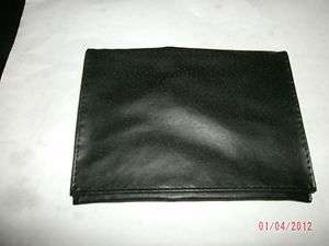 Leather Tobacco pouch w/zipper slot for tool 4 1/4 X 6 ,International 