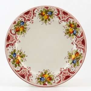  Hand Painted Italian Ceramic 12.5 inch Charger Platter 
