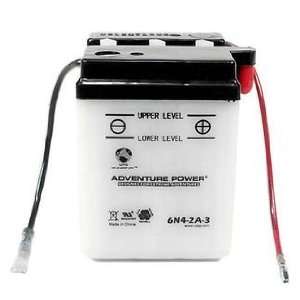  Upg 41507 6N4 2A 3, Conventional Power Sports Battery 