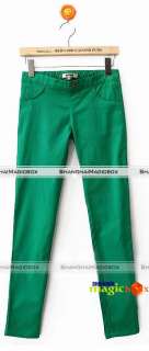 Women Elastic Skinny Pencil Pants Trousers 3 Colors 059  