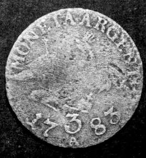 PRUSSIA   3 GROSCHEN   FRIEDRICH II   1783   silver coin  