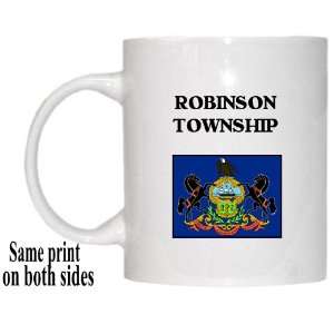  US State Flag   ROBINSON TOWNSHIP, Pennsylvania (PA) Mug 